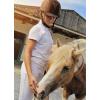 imagebaleaf Girls Riding Pants Kids Equestrian Breeches KneePatch Zip Pocket Horseback Tights7khaki
