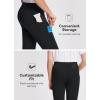 imagebaleaf Girls Riding Pants Kids Equestrian Breeches KneePatch Zip Pocket Horseback TightsBlack