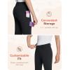 imagebaleaf Girls Riding Pants Kids Equestrian Breeches KneePatch Zip Pocket Horseback TightsFleece Linedblack