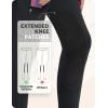 imagebaleaf Girls Riding Pants Kids Equestrian Breeches KneePatch Zip Pocket Horseback TightsFleece Linedblack