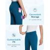 imagebaleaf Girls Riding Pants Kids Equestrian Breeches KneePatch Zip Pocket Horseback TightsFleece Linedblue