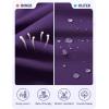 imagebaleaf Girls Riding Pants Kids Equestrian Breeches KneePatch Zip Pocket Horseback TightsFleece Lineddeep Purple