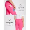 imagebaleaf Girls Riding Pants Kids Equestrian Breeches KneePatch Zip Pocket Horseback TightsPink