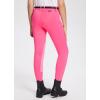 imagebaleaf Girls Riding Pants Kids Equestrian Breeches KneePatch Zip Pocket Horseback TightsPink