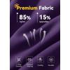 imagebaleaf Girls Riding Pants Kids Equestrian Breeches KneePatch Zip Pocket Horseback TightsPurple