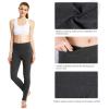 imagebaleaf Leggings for Women with Pockets Tummy Control Compression Workout Athletic Running High Waisted Yoga PantsCharcoal