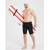 imagebaleaf Men Swim Jammer Athletic Swimming Swimsuit Competition Training Team Swimwear Lap Racing BlackBlack 2