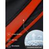 imagebaleaf Men Swim Jammer Athletic Swimming Swimsuit Competition Training Team Swimwear Lap Racing BlackRed