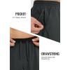 imagebaleaf Mens 7quot Running Shorts Quick Dry Workout Athletic Gym Shorts with Zipper Pockets01grey