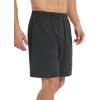 imagebaleaf Mens 7quot Running Shorts Quick Dry Workout Athletic Gym Shorts with Zipper Pockets01grey