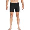imagebaleaf Mens Athletic Swim Jammers Quick Dry Compression Square Leg Swim Brief SwimsuitBlack