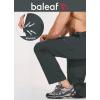 imagebaleaf Mens Hiking Pants Water Resistant Cargo Quick Dry Travel Elastic Waist with Zip Pockets UPF 50 for Work RunningGray
