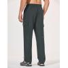 imagebaleaf Mens Hiking Pants Water Resistant Cargo Quick Dry Travel Elastic Waist with Zip Pockets UPF 50 for Work RunningGray