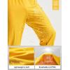 imagebaleaf Mens Hiking Pants Water Resistant Convertible Cargo Capri Roll Up Capri UPF50 Zipper Pockets Clothing TravelStarfruit