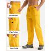 imagebaleaf Mens Hiking Pants Water Resistant Convertible Cargo Capri Roll Up Capri UPF50 Zipper Pockets Clothing TravelStarfruit