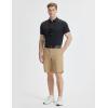 imagebaleaf Mens Long Sleeve Golf Shirt Collared Shirts Polo UPF 50 Lightweight Quick Dry Work Casual OutdoorBlack