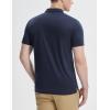 imagebaleaf Mens Long Sleeve Golf Shirt Collared Shirts Polo UPF 50 Lightweight Quick Dry Work Casual OutdoorNavy Blue