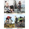 imagebaleaf Mens Mountain Bike Shorts 3D Padded Loosefit MTB Cycling Bicycle Lightweight Zipper PocketsBrown