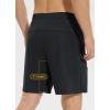 imagebaleaf Mens Mountain Bike Shorts Padded Loosefit MTB Cycling Bicycle Lightweight Zipper Pockets UPF50Black