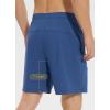 imagebaleaf Mens Mountain Bike Shorts Padded Loosefit MTB Cycling Bicycle Lightweight Zipper Pockets UPF50Blue