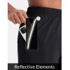 imagebaleaf Mens Running Shorts 7quot Quick Dry Athletic Workout 2 in 1 with Liner Lightweight Gym with Zipper Pocket UPF50Black