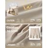 imagebaleaf Mens Running Shorts 7quot Quick Dry Athletic Workout 2 in 1 with Liner Lightweight Gym with Zipper Pocket UPF50Khaki