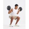 imagebaleaf Mens Running Shorts 7quot Quick Dry Athletic Workout 2 in 1 with Liner Lightweight Gym with Zipper Pocket UPF50Khaki