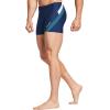 imagebaleaf Mens Square Leg Athletic Swim Jammers Durable Training Splice Team SwimsuitBlueTeal Green