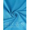 imagebaleaf Mens Sun Protection Hoodie Shirt UPF 50 Long Sleeve UV SPF TShirts with Mask Rash Guard Fishing Lightweight02blue