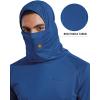 imagebaleaf Mens Sun Protection Hoodie Shirt UPF 50 Long Sleeve UV SPF TShirts with Mask Rash Guard Fishing Lightweight04bluish Violet