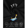 imagebaleaf Mens Sun Protection Hoodie Shirt UPF 50 Long Sleeve UV SPF TShirts with Mask Rash Guard Fishing Lightweight07black