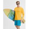 imagebaleaf Mens Sun Shirts UPF 50 UV Protection SPF Long Sleeve Rash Guard Fishing Outdoor Quick Dry LightweightYellow