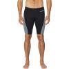 imagebaleaf Mens Swimsuit Swim Jammers Athletic Training Swimwear Durable Team Lap Swimming Racing CompetitionBlackGray