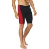 imagebaleaf Mens Swimsuit Swim Jammers Athletic Training Swimwear Durable Team Lap Swimming Racing CompetitionBlackRed