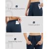 imagebaleaf Womens 26quot29quot Work Pants Stretchy Golf Lightweight Stretch Flare Dress Pant Pockets Bussiness UPF 5029innavy Blue