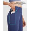 imagebaleaf Womens Bermuda Long Shorts 14quot Knee Length Capris High Waisted Athletic Shorts with Pockets Summer Stretch LooseNavy Blue