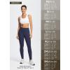 imagebaleaf Womens Fleece Lined Leggings Water Resistant Thermal Winter Warm Tights High Waisted with Pockets Running GearNavyone Pocket27