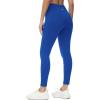 imagebaleaf Womens Fleece Lined Leggings Water Resistant Thermal Winter Warm Tights High Waisted with Pockets Running GearPetite25blue