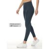 imagebaleaf Womens Fleece Lined Leggings Water Resistant Thermal Winter Warm Tights High Waisted with Pockets Running GearPetite25grey