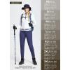 imagebaleaf Womens Fleece Lined Snow Ski Pants Waterproof Windproof Softshell Insulated Slim Thermal Pants Zipper Bottom LegNavy Blue