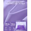 imagebaleaf Womens Golf Shirt Sleeveless Tennis Tank Tops VNeck Racerback Polo Collar UPFPurple