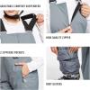 imagebaleaf Womens Insulated Waterproof Ski Bib Overalls Snow Windproof Snowboarding Pant01skiing Bibsgrey