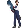 imagebaleaf Womens Insulated Waterproof Ski Bib Overalls Snow Windproof Snowboarding Pant03skiing Bibsocean Blue