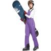 imagebaleaf Womens Insulated Waterproof Ski Bib Overalls Snow Windproof Snowboarding Pant03skiing Bibspurple