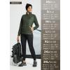 imagebaleaf Womens Running Jacket Winter Lightweight Water Resistant Puffer Coat Fall Cold Weather Hiking Zip PocketsDark Army Green