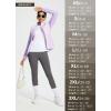 imagebaleaf Womens Running Jacket Winter Lightweight Water Resistant Puffer Coat Fall Cold Weather Hiking Zip PocketsPurple Rose