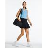 imagebaleaf Womens Sleeveless Golf Tennis Shirts Lightweight Quick Dry VNeck TankBlue
