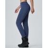 imagebaleaf Womens Snow Pants Winter Thick Insulated Waterproof Fleece Lined Leggings Ski Hiking Outdoor Cold Weather GearBlue