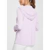 imagebaleaf Womens Sun Protection Jacket Hoodie Clothing Lightweight Long Sleeve Sun Cover Up ShirtPastel Purple