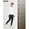 imagebaleaf Womens Thermal Shirts Crewneck Fleece Lined Long Sleeve Tops Running Workout Ski Base Layer Winter Cold WeatherWhite